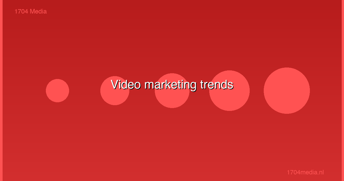 Video marketing trends 2026: wat marketeers moeten weten